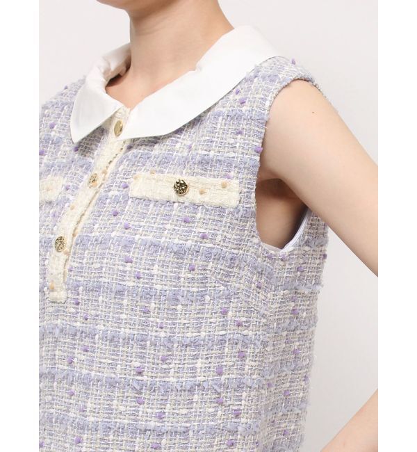 dazzlin「ボックスミニワンピース」|ワンピース|