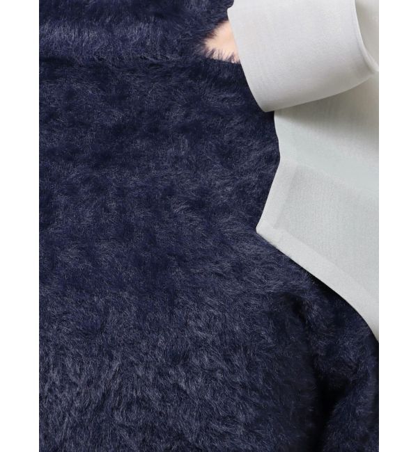 dazzlin「ワンショルミニシャギーニットトップス」|ニット・セーター|