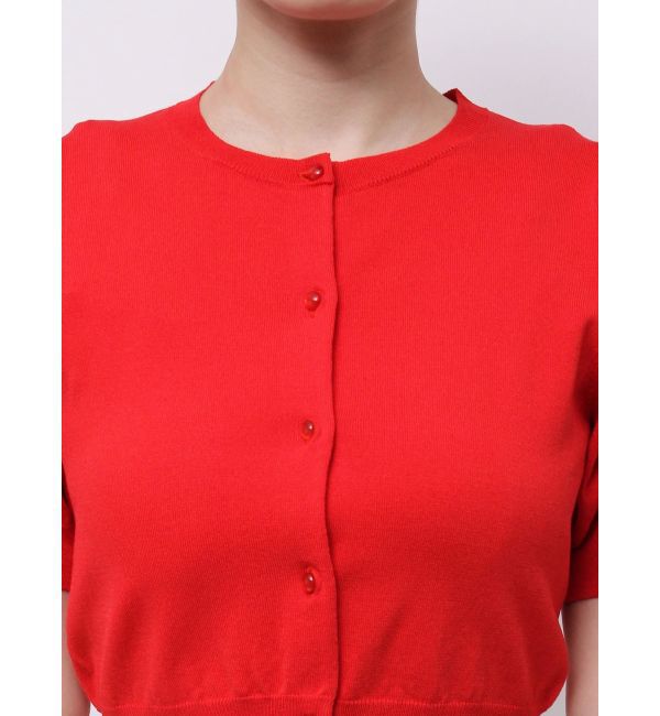 MERCURYDUO「クロップドニットアンサンブル」|カーディガン|