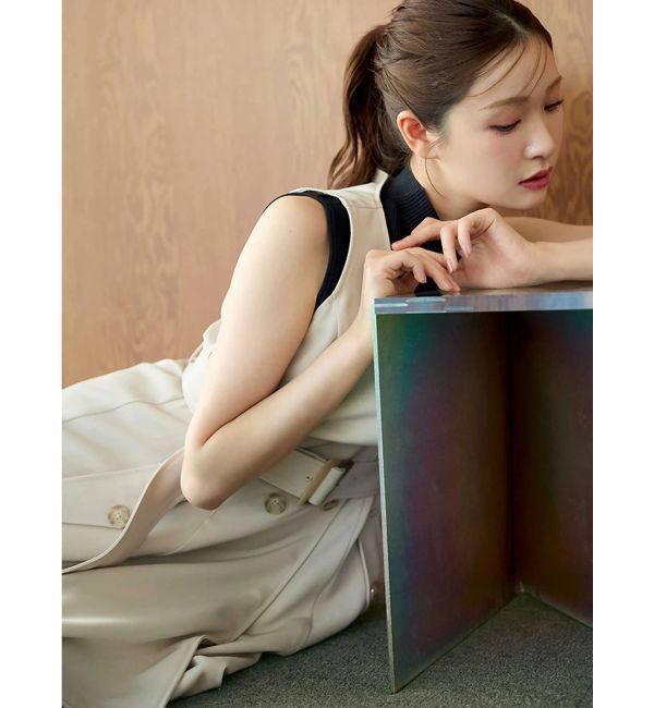 MERCURYDUO「【セットアップ着用可】トレンチライクジャンスカ」|ワンピース|