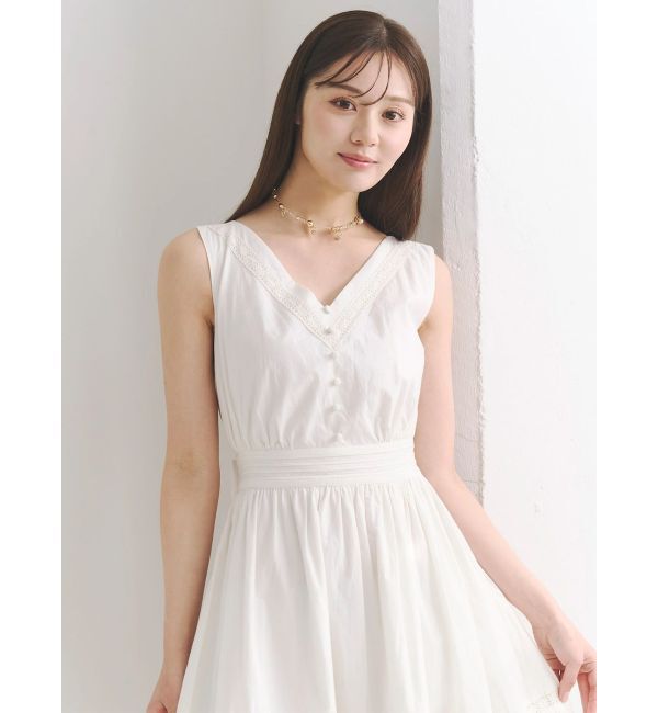 MERCURYDUO「ポプリンバックシャンワンピース」|ワンピース|