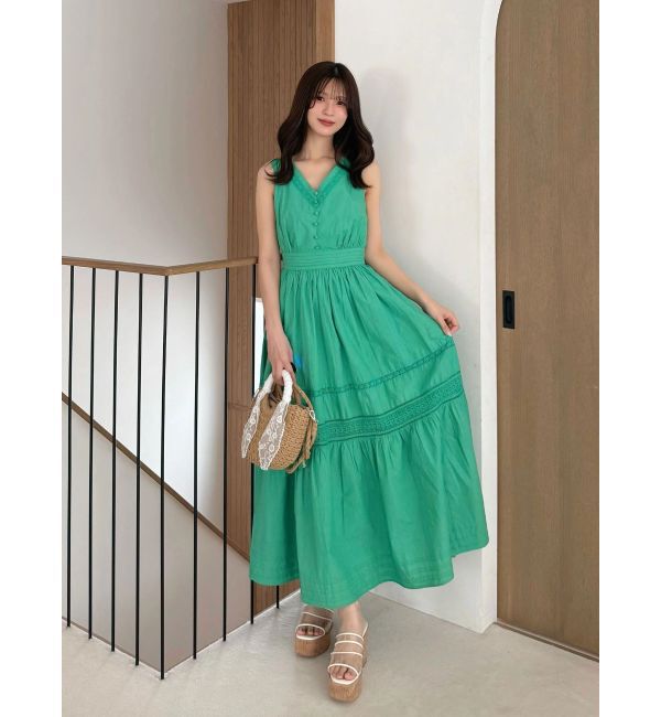 MERCURYDUO「ポプリンバックシャンワンピース」|ワンピース|