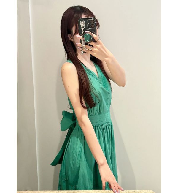 MERCURYDUO「ポプリンバックシャンワンピース」|ワンピース|