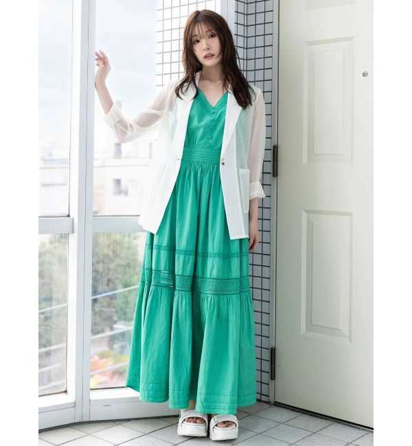 MERCURYDUO「ポプリンバックシャンワンピース」|ワンピース|