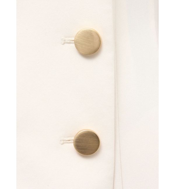 MERCURYDUO「ハーフスリーブフィットアンドフレアジャケットワンピース」|ワンピース|