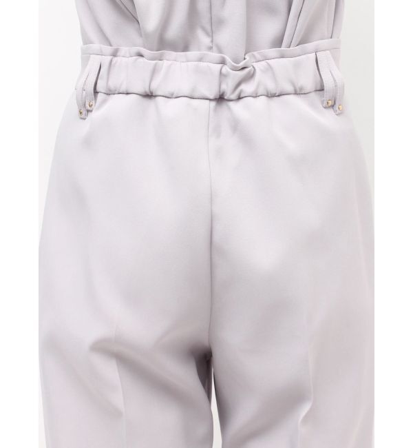 MERCURYDUO「ペプラムビスチェパンツセットアップ」|オールインワン|