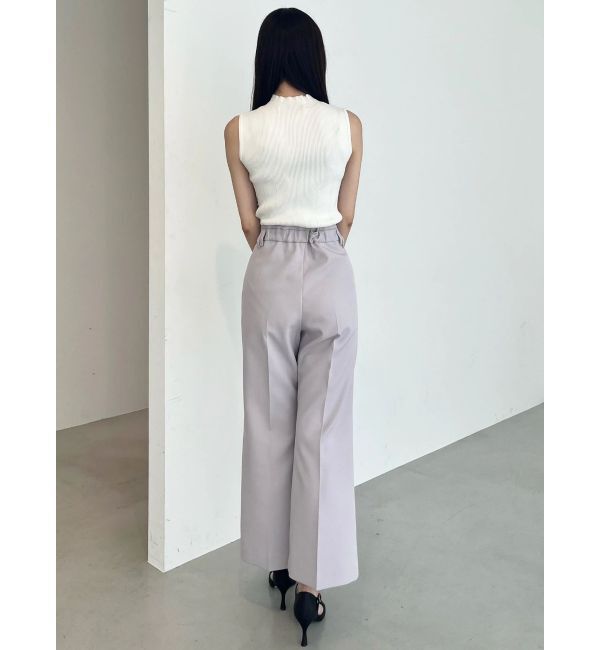 MERCURYDUO「ペプラムビスチェパンツセットアップ」|オールインワン|