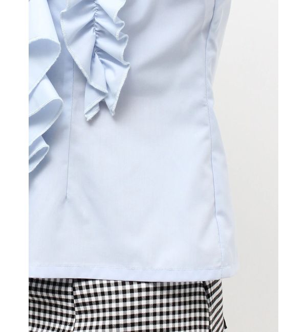 MERCURYDUO「ギャザーフリルシャツ」|シャツ・ブラウス|