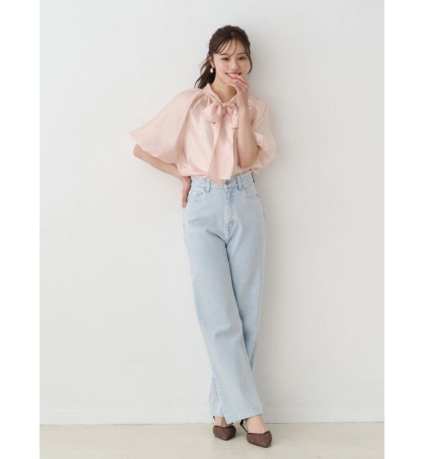 MERCURYDUO「ストレートデニムパンツ」|デニム|