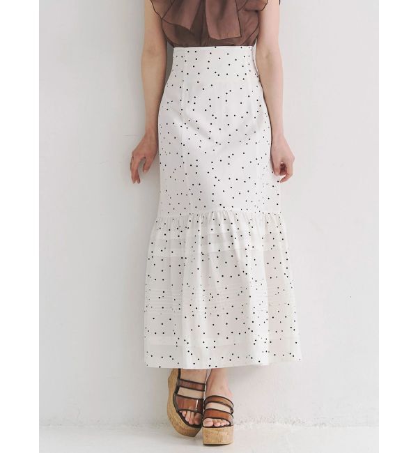 MERCURYDUO「タックティアードスカート」|スカート|