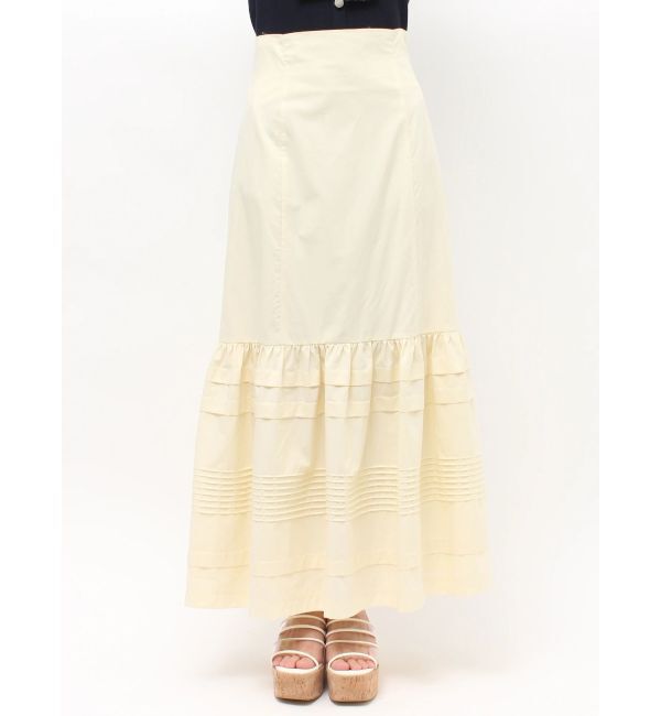 MERCURYDUO「タックティアードスカート」|スカート|