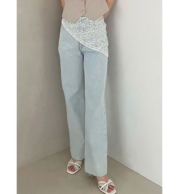 MERCURYDUO「ナローラインクリアヒールサンダル」|サンダル|