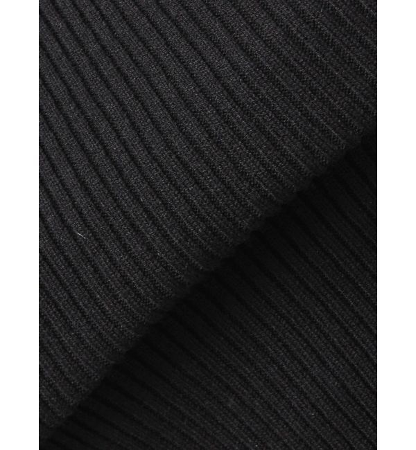 MERCURYDUO「チュールギャザー使いニット」|ニット・セーター|