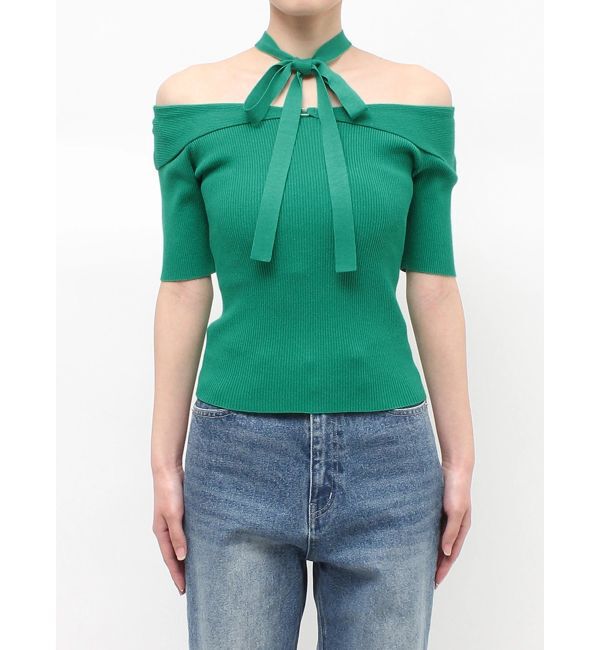 MERCURYDUO「2wayチョーカーネックニット」|ニット・セーター|