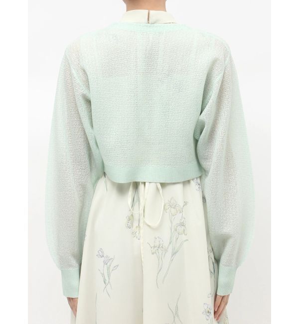 MERCURYDUO「シアーボレロカーディガン」|カーディガン|