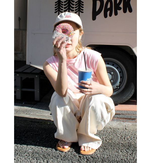 Ungrid「PARK SIDE DONUTS別注ロゴキャップ」|キャップ・キャスケット|