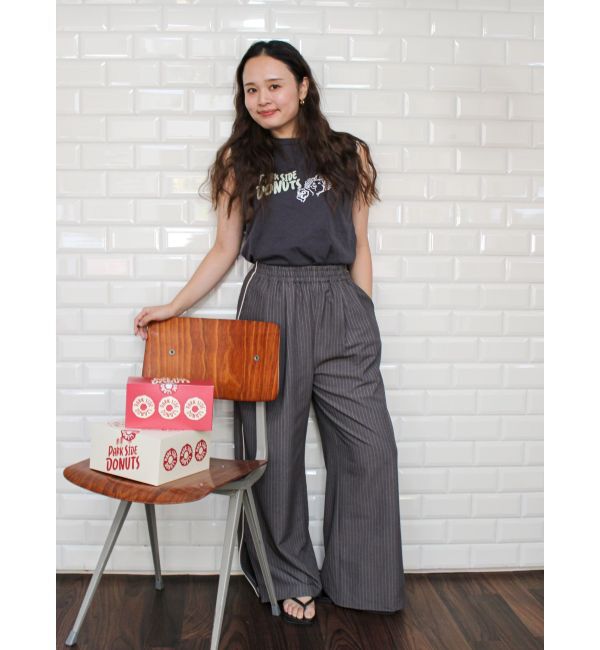 Ungrid「PARK SIDE DONUTS別注ロゴタンクトップ」|タンクトップ|