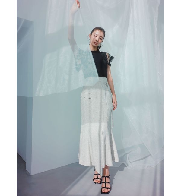 LAGUNAMOON「ミックスハートイヤリング」|イヤリング|