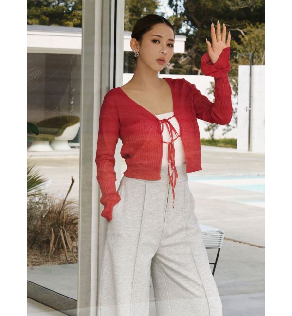 LAGUNAMOON「ミックスハートイヤリング」|イヤリング|