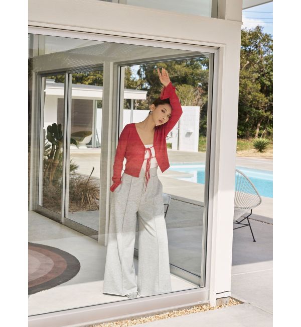 LAGUNAMOON「ミックスハートイヤリング」|イヤリング|