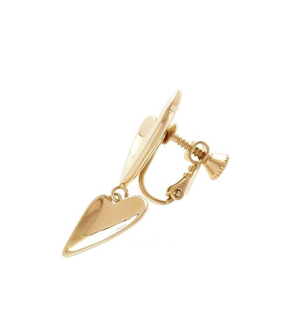 LAGUNAMOON「ミックスハートイヤリング」|イヤリング|