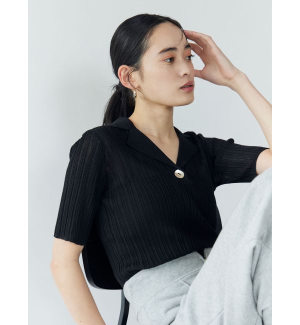 LAGUNAMOON「カーヴィラウンドピアス」|ピアス|