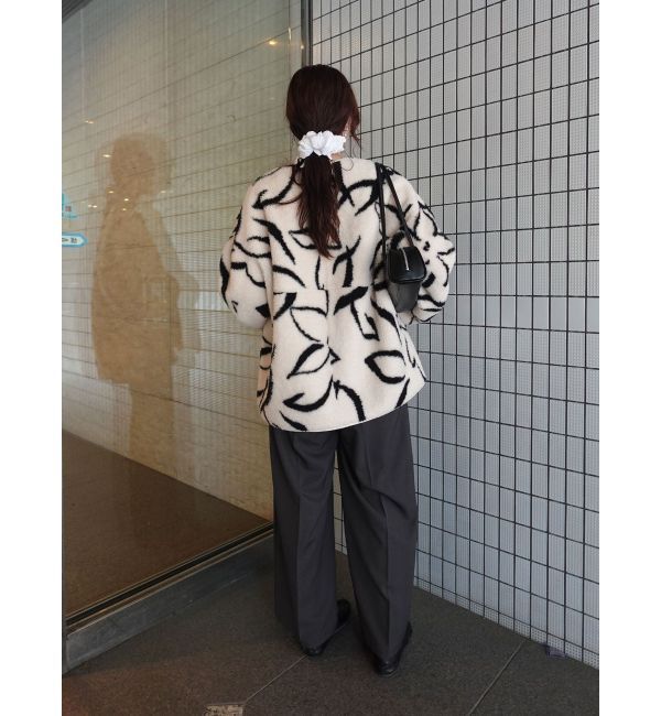 LAGUNAMOON「【REVIVAL】リバーシブルボアブルゾン」|その他|