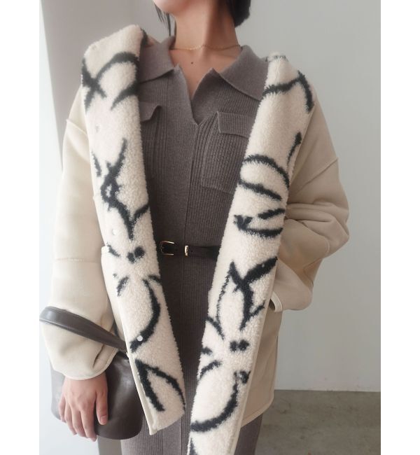 LAGUNAMOON「【REVIVAL】リバーシブルボアブルゾン」|その他|