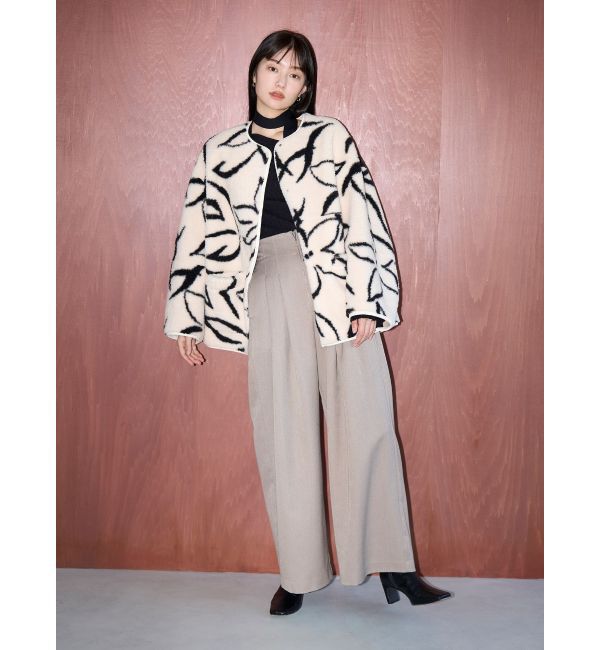 LAGUNAMOON「【REVIVAL】リバーシブルボアブルゾン」|その他|