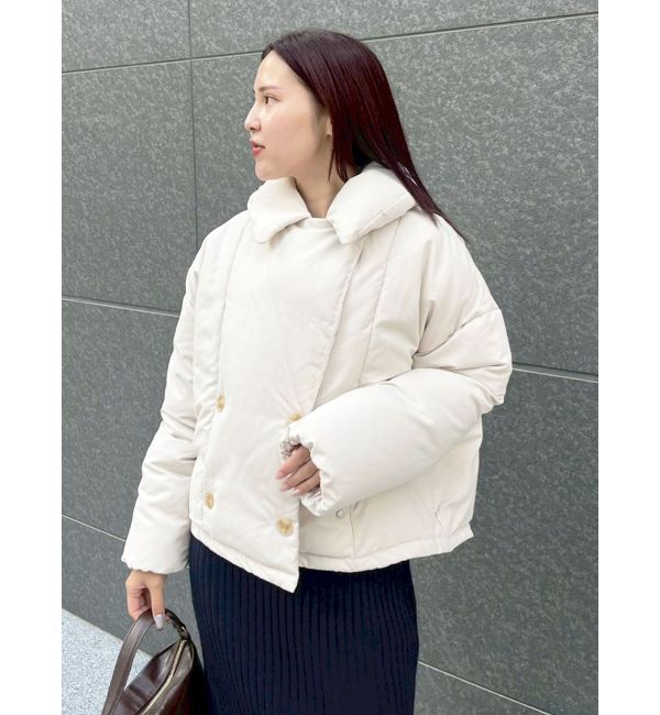 LAGUNAMOON「レースドッキングリブニットワンピース」|ワンピース|