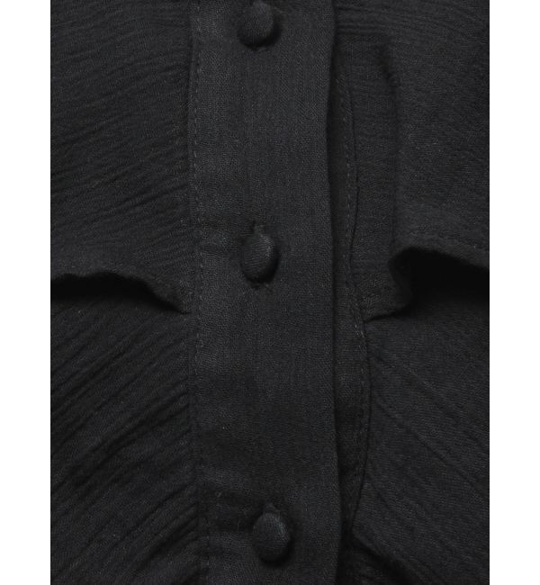 EVRIS「フリルボリュームチュニック」|シャツ・ブラウス|