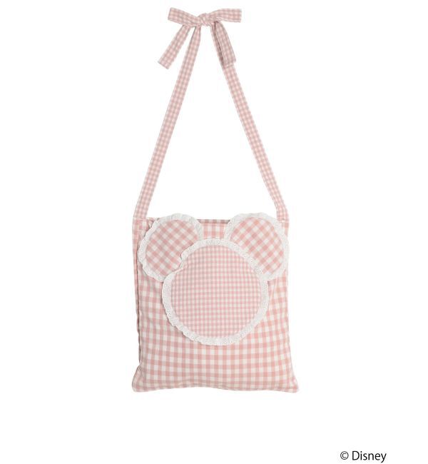 merry jenny「MICKEY / フリルギンガムトート」|トートバッグ|