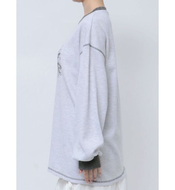 merry jenny「MICKEY＆FRIENDS / サーマルトップス」|Tシャツ・カットソー|