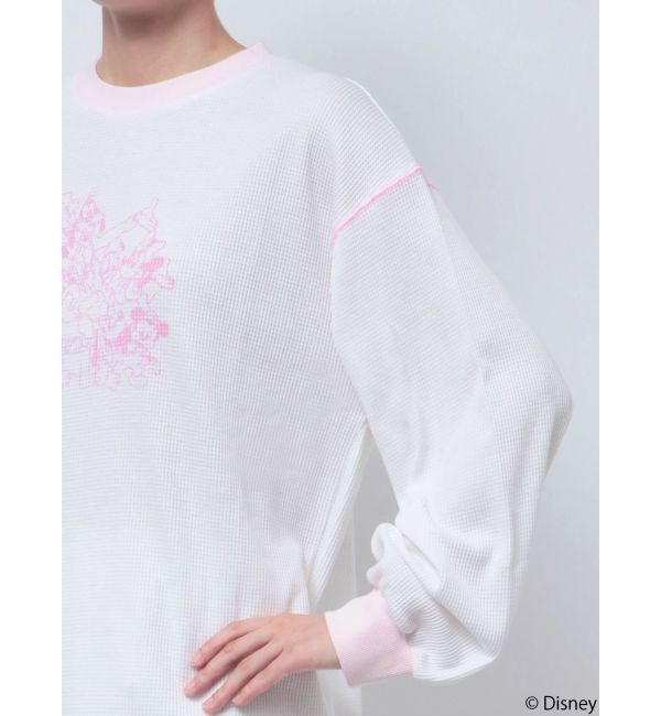 merry jenny「MICKEY＆FRIENDS / サーマルトップス」|Tシャツ・カットソー|