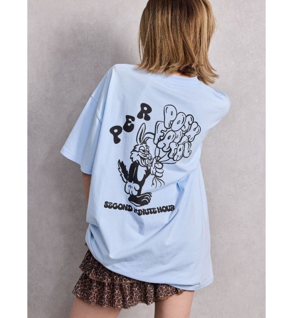 GYDA「BALLOON BUNNY BIG Tシャツ」|Tシャツ・カットソー|スカイブルー