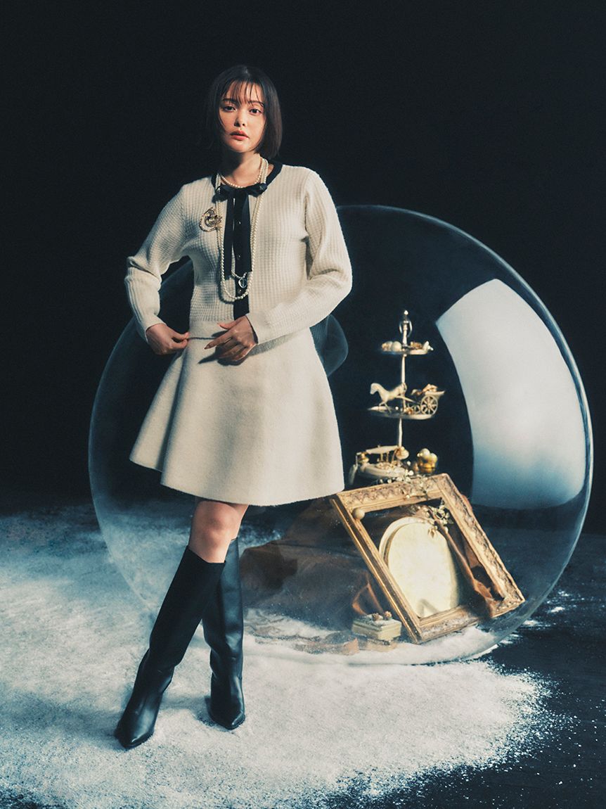 FURFUR「レイヤードパールネックレス」|ネックレス|