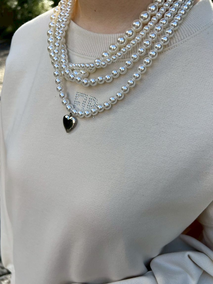 FURFUR「レイヤードパールネックレス」|ネックレス|