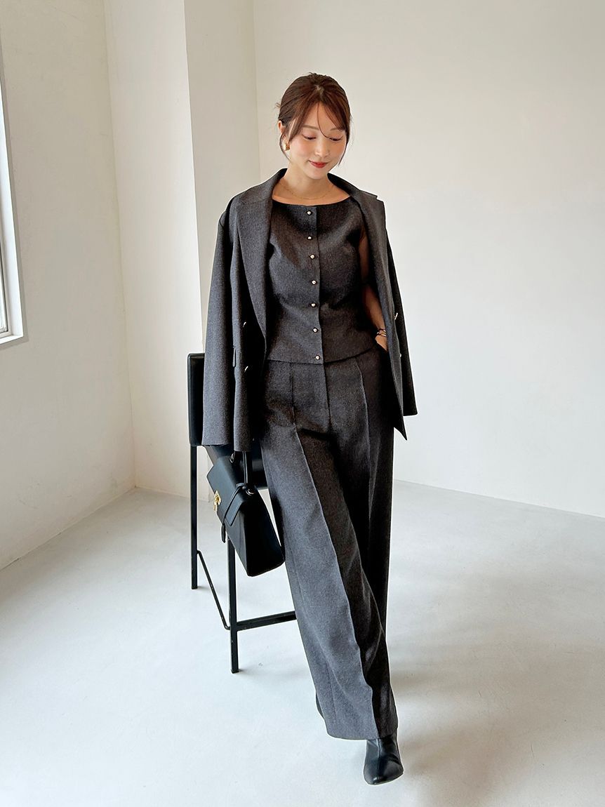 SNIDEL「Sustainableメタルボタンテーラードジャケット」|テーラードジャケット|