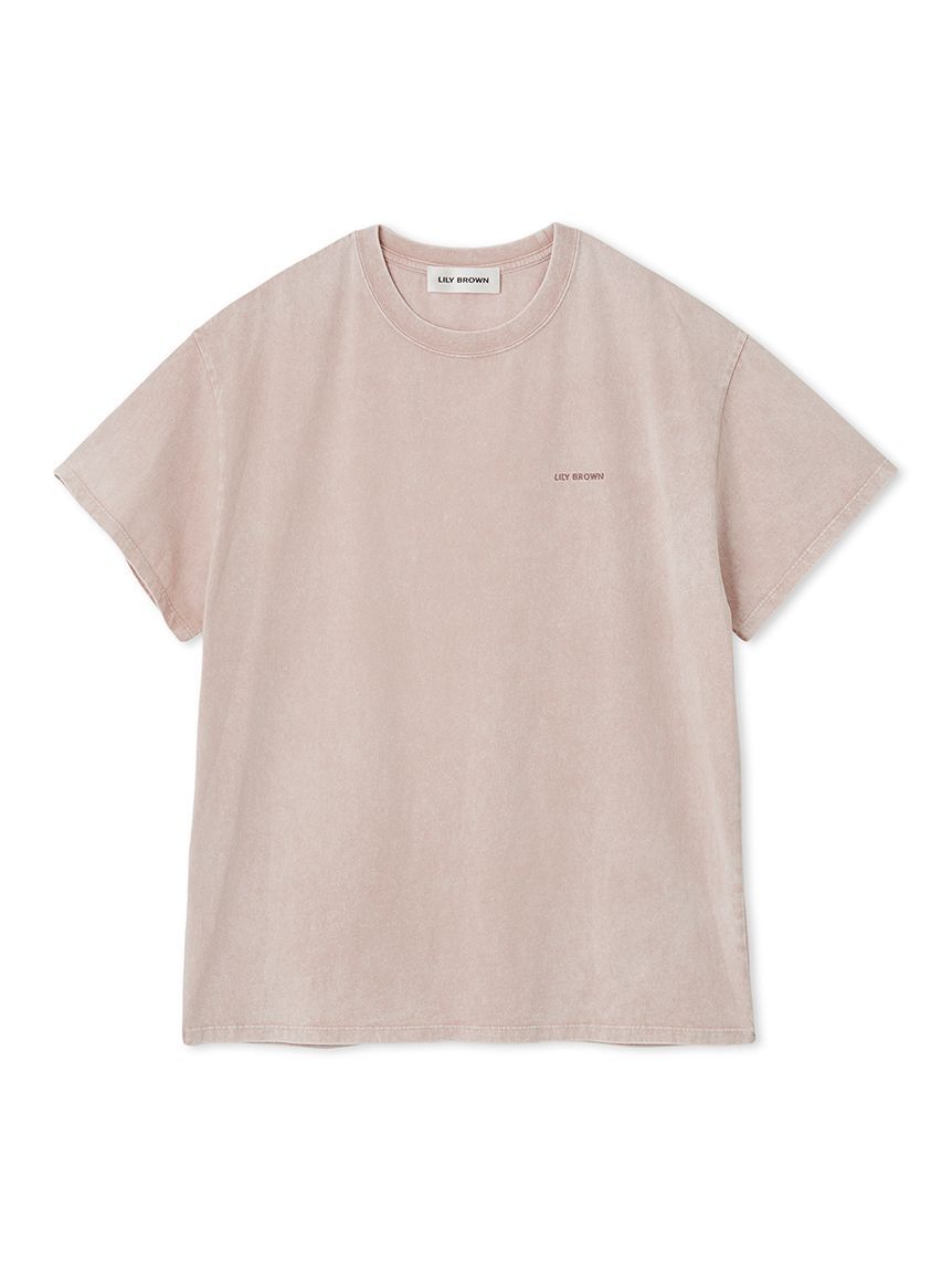 LILY BROWN「【限定カラー】バックプリントオーバーTシャツ」|Tシャツ・カットソー|