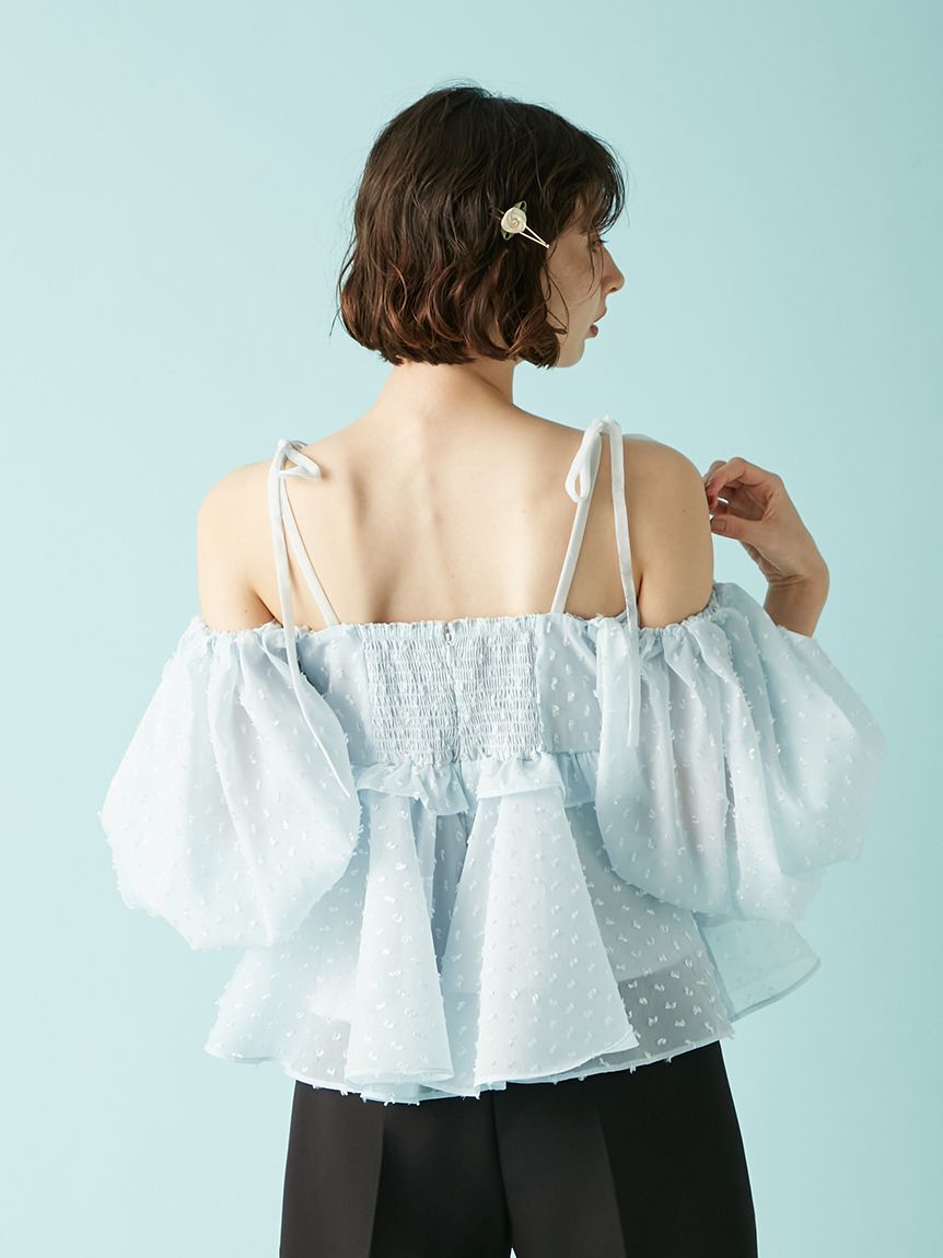 LILY BROWN「3wayジャガードペプラムビスチェ」|ベスト・ジレ|