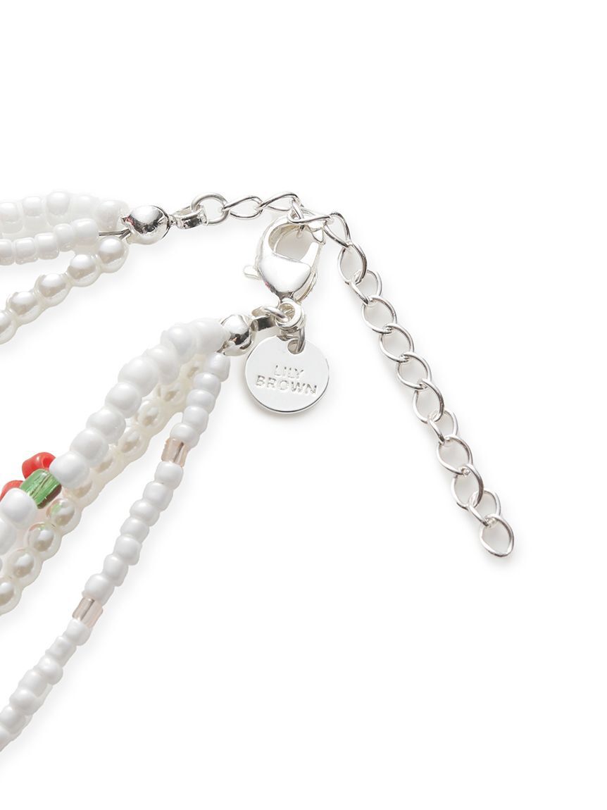 LILY BROWN「フルーツビーズネックレス」|ネックレス|