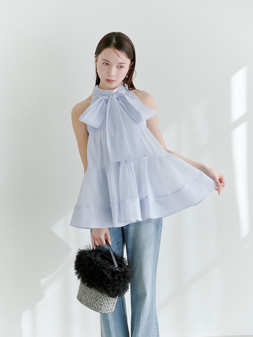 LILY BROWN「【限定カラー】2wayチュール切り替えバッグ」|ショルダー・メッセンジャー|