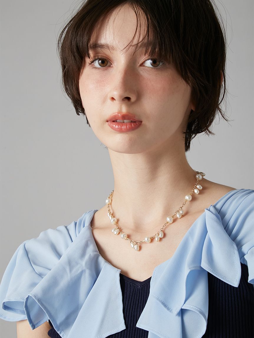 LILY BROWN「バリエーションパールネックレス」|ネックレス|