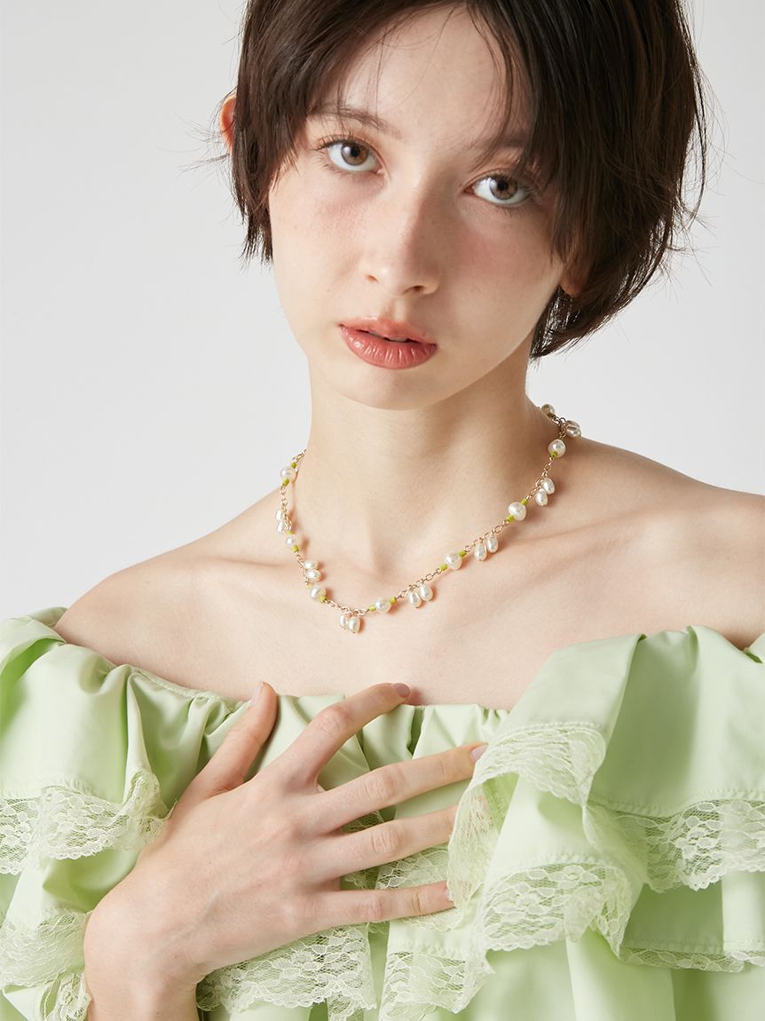 LILY BROWN「バリエーションパールネックレス」|ネックレス|