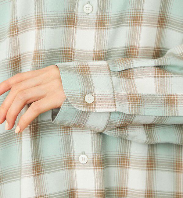 MACKINTOSH PHILOSOPHY「GREY LABEL オンブレチェックシャツ」|シャツ・ブラウス|