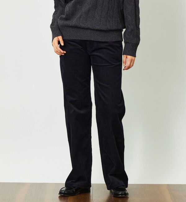 MACKINTOSH PHILOSOPHY「GREY LABEL コーデュロイフレアパンツ」|その他|ネイビー