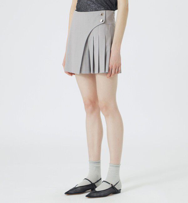  「アシンメトリープリーツスコート」|その他|