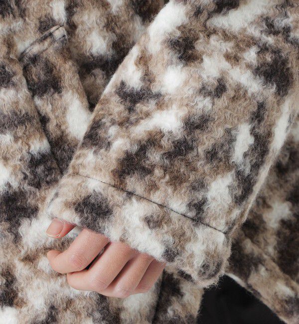  「【UNISEX】ブラッシュドループボアブルゾン」|ブルゾン・スタジャン|