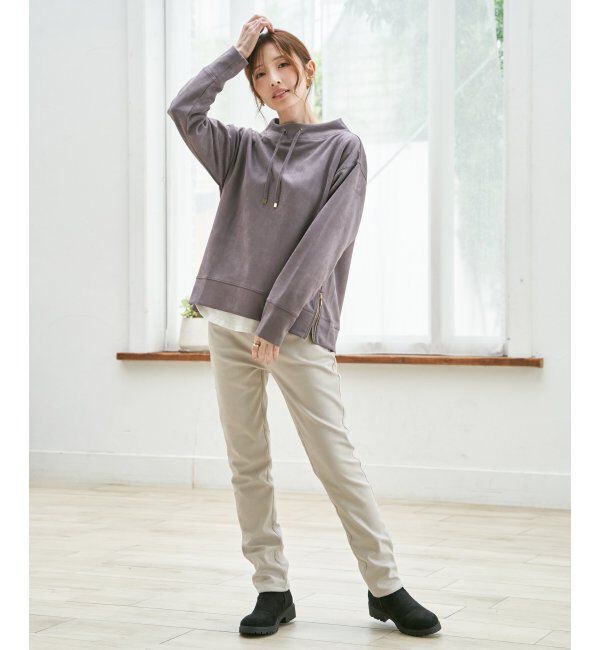 ikka「ボンディングスキニーパンツ」|その他|