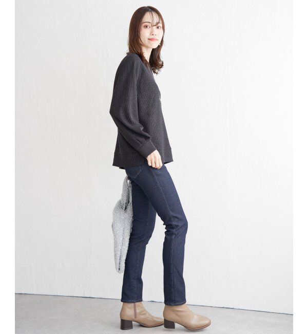 ikka「ボンディングスキニーパンツ」|その他|